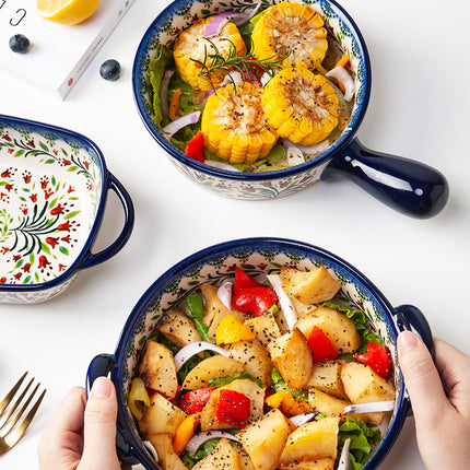 Glass Oval-shaped Fish Baking Pan