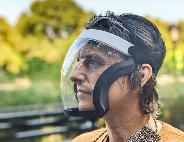 Mask Full Face Mask Transparent Band Wrap Edge