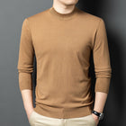 Round Neck Wool T Men's Sweater Skin-friendly