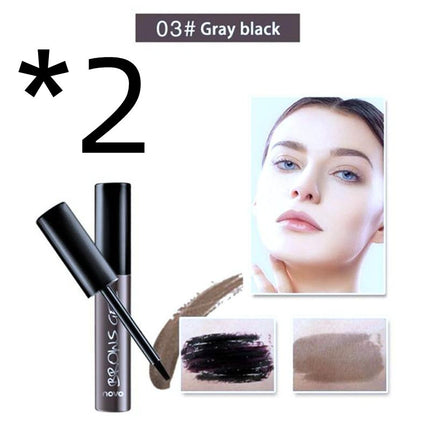 Peel Off Brown Black Eye Brow Tattoo Tint Waterproof Long-lasting Professional Eyebrow Gel Cream Masc Eye Makeup Cosmetics