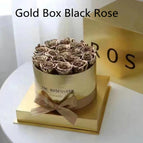 Gold Box Black Rose