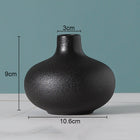 Simple Solid Color Ceramic Vases European Flower Arrangement Plant Pots