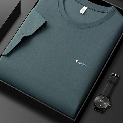 5A Antibacterial ICE Cotton Skin-friendly Breathable Round Neck T-shirt