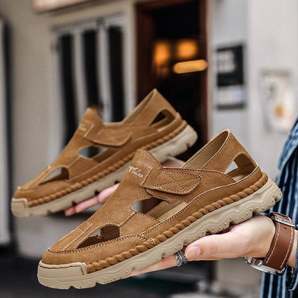 Soft Bottom Sandals Outdoor Sports Two-way Wear Men's Breathable Shoes