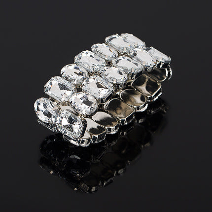Classic Personality All-match Fashion Bracelet Luxury Big Rhinestone