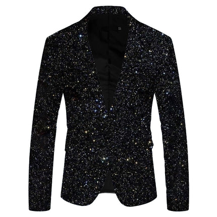 Men's New Fashion Individual Casual Suit