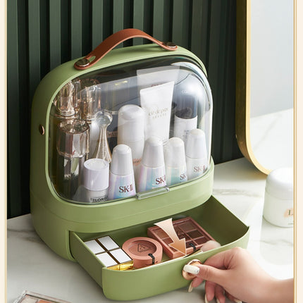 Cosmetics Storage Box Desktop Dustproof Skin Care Products Lipstick Blush