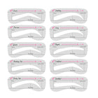 One Step Eyebrow Stamp Shaping Kit Eye Brow Gel
