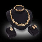 Four-piece Set Of New Hot Style Earrings Bracelets And Rings
