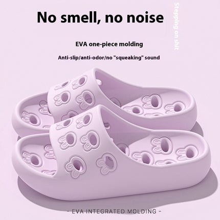 Non-slip Deodorant Leaking Quick-drying Bathroom Slippers