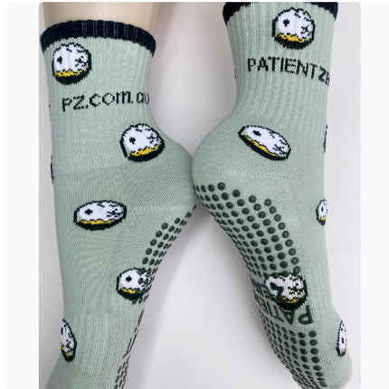 Thin Mid Tube Women's Professional Anti Slip Yoga Socks