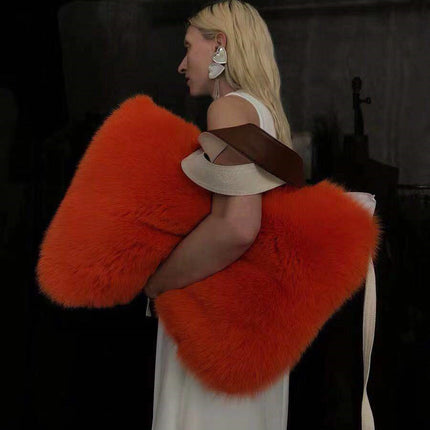 Women Bags, Handbags, Women's Shoulder Bags, Fur Bags, Plush Bags