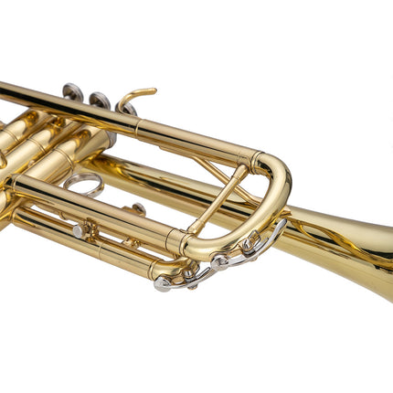 B-flat Brass, Trumpet, With 7C Mouthpiece, Suitable For Standard Students Or Beginners-Selling On Amazon Is Prohibited