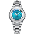 Women's Light Blue Steel Belt