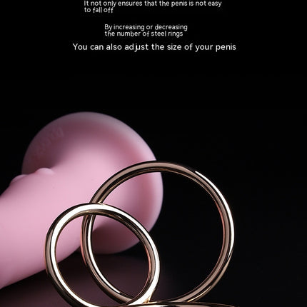 Wearable Simulation Itching Super Cool Love Women Dildo Leather