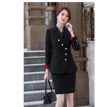 Women's Suits New Fashion Style Professional Work Clothes