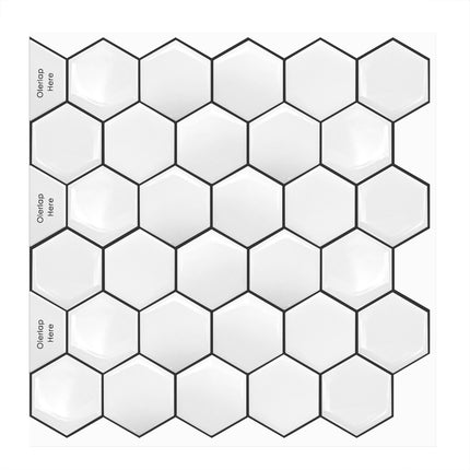Mosaic Marble Crystal Epoxy Bathroom Wall Sticker Kitchen Wallpaper