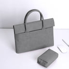 Dark gray with small bag