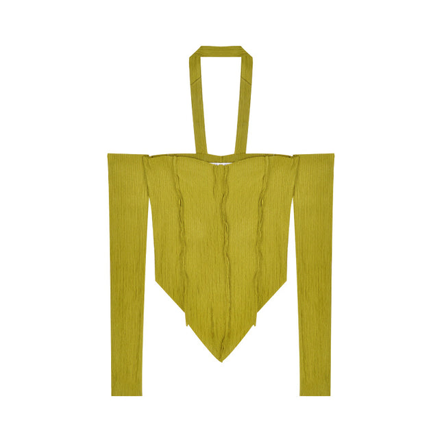 One-shoulder Halterneck Sweater Women Summer