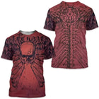 Trendy New T-shirt Foreign Trade Casual Dark Knight Short Sleeve