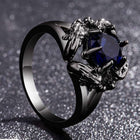 Vintage alloy set topaz jewelry