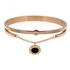 Rose gold / Black