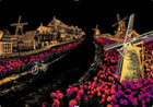 Decorative painting scratch Scraping painting drawing paper world Sightseeing pictures decoration birthday gifts drop shipping
