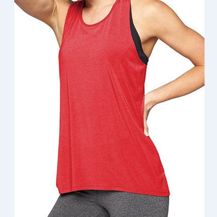 Yoga Shirt Active-Tank-Top Sports-Vest Racerback Gym Fitness Workout Women's Sleeveless