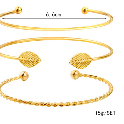 Modyle   Gold Color Crystal Wedding Bracelets Set CZ Stone Heart Bracelets Bangles For Woman