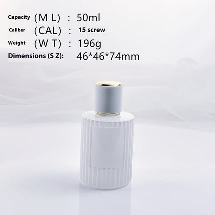 Glass Large Capacity French Gradient Advanced Screw Perfume Sub-bottles