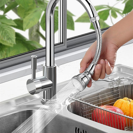 Kitchen faucet universal joint splash head