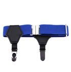 Popular high-end sexy tide men and women gentleman white-collar dress double head duckbill buckle hoist buckle garter socks