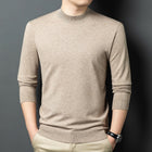 Round Neck Wool T Men's Sweater Skin-friendly