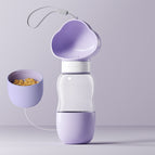 Clouds purple / Drinking water and feeding