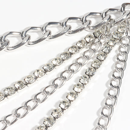 Summer Jewelry Hot Pants Chain Multilayer Chain Gold Fashion Jeans Hip Hop Punk Street Shooting Accessories Waist Chain Women