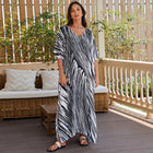 Plus Size Robe Blouse Beach Bikini Vacation Coat Dress Women