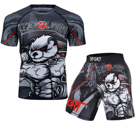 Men's Boxing  Fitness Compression Sportswear