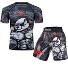 Men's Boxing  Fitness Compression Sportswear