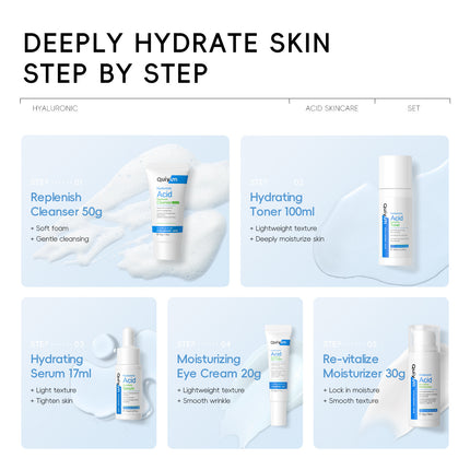 Hyaluronic Acid Skin Care Set 5-piece Set