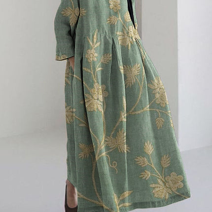 Fashion 3D Printing Plus Size Dress Women