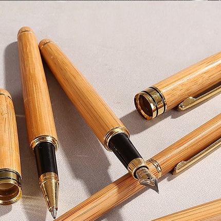 Bamboo Pen Bamboo Pen Pen Ball Pen Lettering Customer Gift Hard Pen Neutral Bamboo Pen