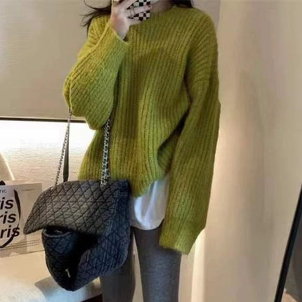 Retro Korean Style Loose-fitting Coat Top