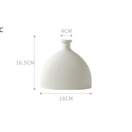 Nordic decoration ceramic vase
