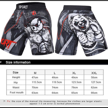 Men's Boxing  Fitness Compression Sportswear