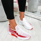 Sneakers flying shoes women's single shoes