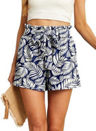 Women's Short Belt Pocket Summer Casual