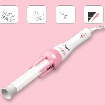 Rotating curling iron