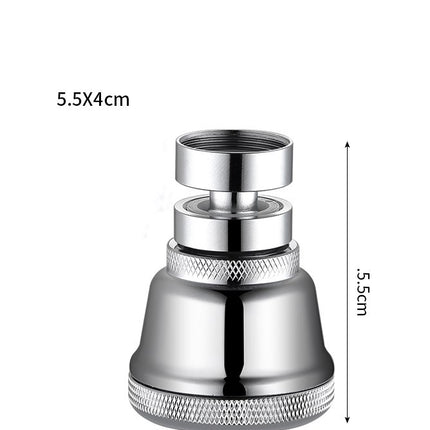 Kitchen faucet universal joint splash head