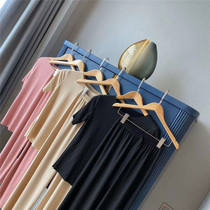 Pajamas Casual Soft Thin Suit Fashion Home Wear Two-piece Set