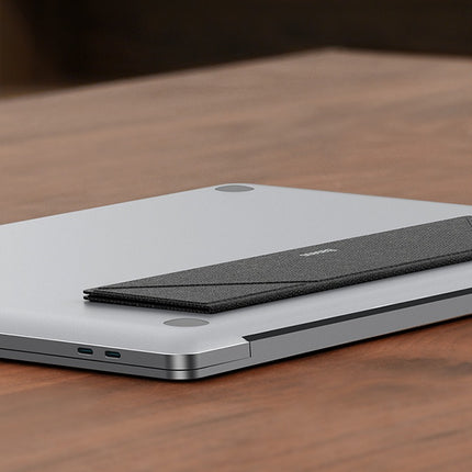 Portable notebook stand with 16 ° viscose